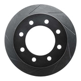 R1 Concepts 00-02 Dodge Ram 2500 Front Left Slotted Black Brake Rotor by R1 Concepts RNC-613-40088L