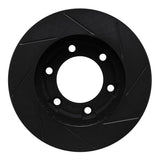 R1 Concepts 71-91 Chevrolet Blazer Front Left Slotted Black Brake Rotor by R1 Concepts RNC-613-42031L