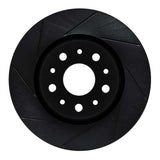 R1 Concepts 18-21 Jeep Gladiator Front Left Slotted Black Brake Rotor by R1 Concepts RNC-613-42038L