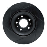 R1 Concepts 04-08 Pontiac Sts Front Right Slotted Black Brake Rotor by R1 Concepts RNC-613-46017R