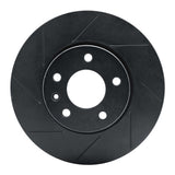R1 Concepts 13-22 Cadillac ATS Front Left Slotted Black Brake Rotor by R1 Concepts RNC-613-46033L