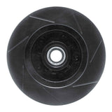 R1 Concepts 70-81 Buick APOLLO Front Left Slotted Black Brake Rotor by R1 Concepts RNC-613-47005L