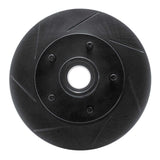 R1 Concepts 70-81 Buick APOLLO Front Left Slotted Black Brake Rotor by R1 Concepts RNC-613-47005L