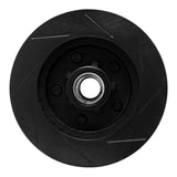 R1 Concepts 88-94 Chevrolet C1500 Front Left Slotted Black Brake Rotor by R1 Concepts RNC-613-48010L