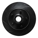 R1 Concepts 88-94 Chevrolet C1500 Front Left Slotted Black Brake Rotor by R1 Concepts RNC-613-48010L