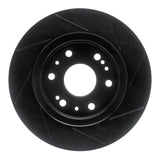 R1 Concepts 05-20 Chevrolet Avalanche Front Left Slotted Black Brake Rotor by R1 Concepts RNC-613-48050L