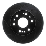 R1 Concepts 05-20 Chevrolet Avalanche Front Left Slotted Black Brake Rotor by R1 Concepts RNC-613-48050L