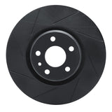 R1 Concepts 13-20 Ford Fusion Front Left Slotted Black Brake Rotor by R1 Concepts RNC-613-54073L
