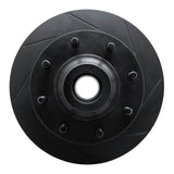 R1 Concepts 73-79 Ford F-250 2WD (Excl Super Duty) Front Right Slotted Black Brake Rotor by R1 Concepts RNC-613-54098R
