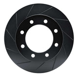 R1 Concepts 12-21 Ford F-250 4WD (Super Duty) Front Left Slotted Black Brake Rotor by R1 Concepts RNC-613-54223L