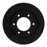 R1 Concepts 19-21 Ford Bronco Front Left Slotted Black Brake Rotor by R1 Concepts RNC-613-54275L