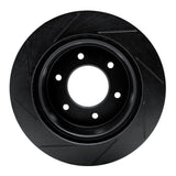 R1 Concepts 19-21 Ford Bronco Rear Right Slotted Black Brake Rotor by R1 Concepts RNC-613-54276R