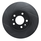 R1 Concepts 98-02 Ford Crown Victoria Front Left Slotted Black Brake Rotor by R1 Concepts RNC-613-56016L
