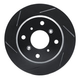 R1 Concepts 86-96 Acura Legend Rear Left Slotted Black Brake Rotor by R1 Concepts RNC-613-59013L