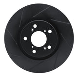 R1 Concepts 09-14 Honda Odyssey Front Left Slotted Black Brake Rotor by R1 Concepts RNC-613-59056L