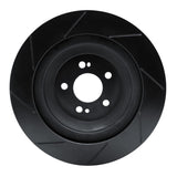 R1 Concepts 14-21 Mercedes-Benz Maybach S550 Rear Right Slotted Black Brake Rotor by R1 Concepts RNC-613-63113R