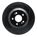 R1 Concepts 14-21 Mercedes-Benz Maybach S550 Rear Right Slotted Black Brake Rotor by R1 Concepts RNC-613-63113R