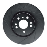 R1 Concepts 06-12 Mercedes-Benz ML320 Front Left Slotted Black Brake Rotor by R1 Concepts RNC-613-63128L