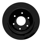 R1 Concepts 04-15 Nissan Armada Rear Left Slotted Black Brake Rotor by R1 Concepts RNC-613-67090L
