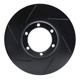 R1 Concepts 79-86 Plymouth Arrow Pickup Front Left Slotted Black Brake Rotor by R1 Concepts RNC-613-72047L