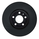 R1 Concepts 97-06 Audi A4 FWD Front Left Slotted Black Brake Rotor by R1 Concepts RNC-613-73044L