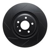 R1 Concepts 08-11 Audi S4 Front Left Slotted Black Brake Rotor by R1 Concepts RNC-613-73058L