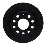 R1 Concepts 10-19 Audi A3 Rear Left Slotted Black Brake Rotor by R1 Concepts RNC-613-74033L