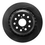 R1 Concepts 07-21 Lexus LS460 Rear Left Slotted Black Brake Rotor by R1 Concepts RNC-613-75021D