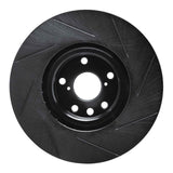 R1 Concepts 11-20 Lexus GS200T Left Front Slotted Black Brake Rotor by R1 Concepts RNC-613-75032D