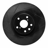 R1 Concepts 11-20 Lexus GS200T Left Front Slotted Black Brake Rotor by R1 Concepts RNC-613-75032D