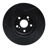 R1 Concepts 94-99 Toyota Celica Front Right Slotted Black Brake Rotor by R1 Concepts RNC-613-76059R