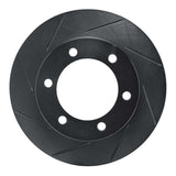 R1 Concepts 95-04 Toyota 4Runner Front Left Slotted Black Brake Rotor by R1 Concepts RNC-613-76121L