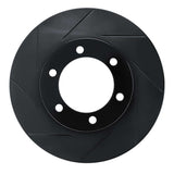 R1 Concepts 00-07 Toyota Sequoia Front Left Slotted Black Brake Rotor by R1 Concepts RNC-613-76124L