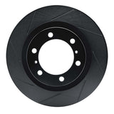 R1 Concepts 10-22 Toyota 4Runner Front Left Slotted Black Brake Rotor by R1 Concepts RNC-613-76142L