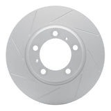 Dynamic Friction 2010-2020 Porsche Panamera Right Rear GeoSPEC Coated Rotor - Slotted (330x28 Vented) by Dynamic Friction Company 614-02066D