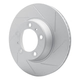 Dynamic Friction 2010-2020 Porsche Panamera Left Rear GeoSPEC Coated Rotor - Slotted (330x28 Vented) by Dynamic Friction Company 614-02067D