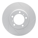 Dynamic Friction 2010-2020 Porsche Panamera Left Rear GeoSPEC Coated Rotor - Slotted (330x28 Vented) by Dynamic Friction Company 614-02067D