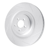 Dynamic Friction 2008-2009 Jaguar XKR Left Front GeoSPEC Coated Rotor - Slotted (400x36 Vented) by Dynamic Friction Company 614-20022D