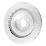 Dynamic Friction 2008-2009 Jaguar XKR Left Front GeoSPEC Coated Rotor - Slotted (400x36 Vented) by Dynamic Friction Company 614-20022D