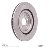 Dynamic Friction 2008-2009 Jaguar XKR Right Rear GeoSPEC Coated Rotor - Slotted (350x28 Vented) by Dynamic Friction Company 614-20023D