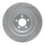 Dynamic Friction 2005-2023 Chrysler 300 Rear GeoSPEC Coated Rotor - Slotted (350x28 Vented) by Dynamic Friction Company 614-39020