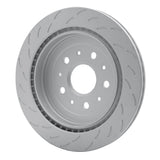 Dynamic Friction 2015-2019 Cadillac CTS Left Rear GeoSPEC Coated Rotor - Slotted (315x23 Vented) by Dynamic Friction Company 614-46051D