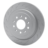 Dynamic Friction 2016-2019 Cadillac ATS Left Rear GeoSPEC Coated Rotor - Slotted by Dynamic Friction Company 614-46053D