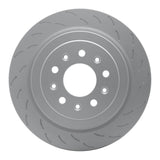 Dynamic Friction 2016-2019 Cadillac ATS Right Rear GeoSPEC Coated Rotor - Slotted by Dynamic Friction Company 614-46054D