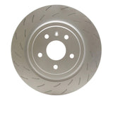 Dynamic Friction 2014-2014 Chevrolet Corvette Rear GeoSPEC Coated Rotor - Slotted (339x26 Vented) by Dynamic Friction Company 614-47046
