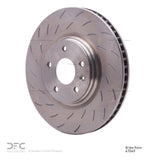 Dynamic Friction 2014-2019 Chevrolet Corvette Front GeoSPEC Coated Rotor - Slotted (345x30 Vented) by Dynamic Friction Company 614-47049