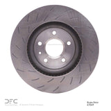 Dynamic Friction 2014-2019 Chevrolet Corvette Front GeoSPEC Coated Rotor - Slotted (345x30 Vented) by Dynamic Friction Company 614-47049