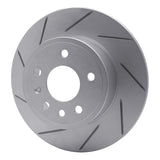 Dynamic Friction 1999-2002 Saab 9-3 Rear GeoSPEC Coated Rotor - Slotted (286x10 Solid) by Dynamic Friction Company 614-65010
