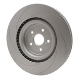 Dynamic Friction 2015-2022 Lexus RC F Right Front GeoSPEC Coated Rotor - Slotted (380x34 Vented) by Dynamic Friction Company 614-75037D