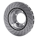 Dynamic Friction 1978-1989 Porsche 930 Right Rear Drilled Brake Rotor (309x28 Vented) by Dynamic Friction Company 620-02014D